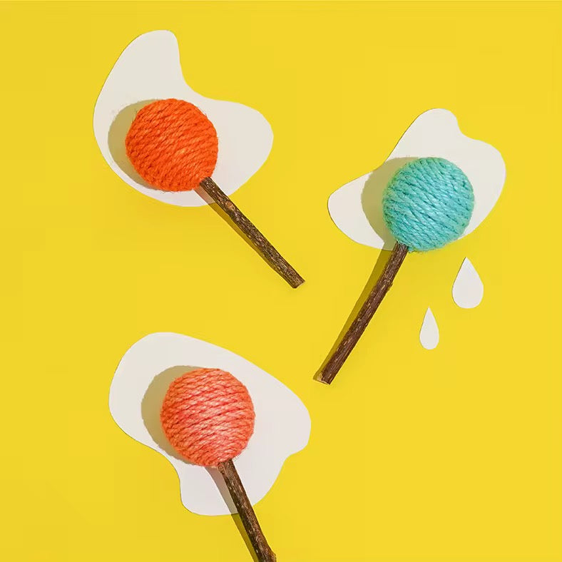 Jute Lollipop Toy