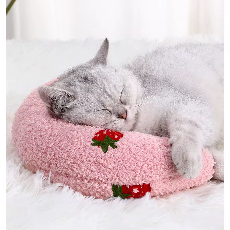 Fleece Half Moon Pillow