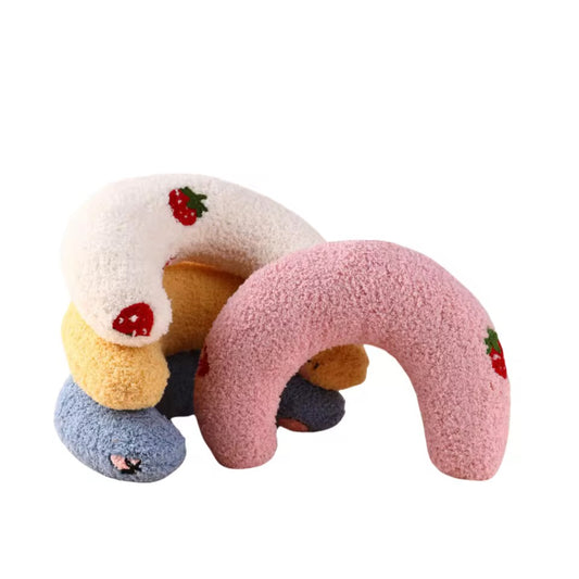 Fleece Half Moon Pillow