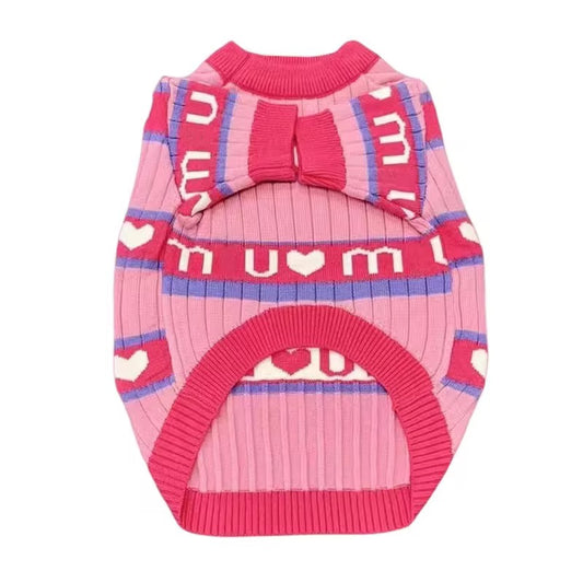 Pink Meow Cardigan