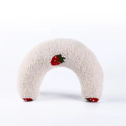 Fleece Half Moon Pillow