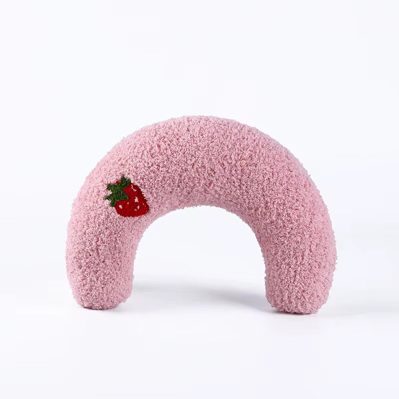Fleece Half Moon Pillow