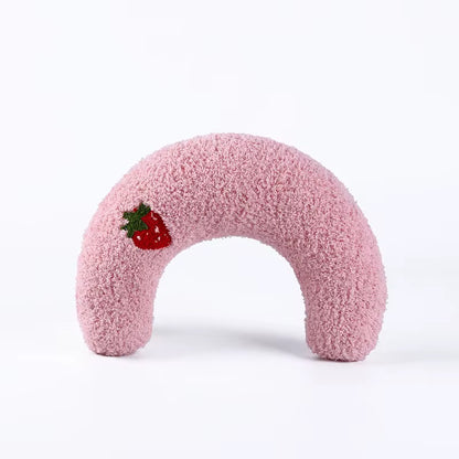 Fleece Half Moon Pillow