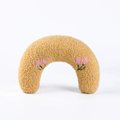 Fleece Half Moon Pillow