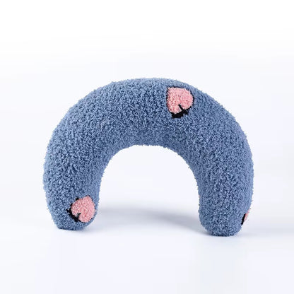 Fleece Half Moon Pillow